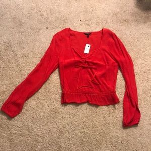 NWT red express blouse